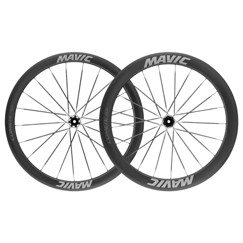 Balfes Bikes Mavic Comete 45/55 700c Center Lock HG-R Wheelset in Black | Free postage over £30, £10 off first order, price match & 0% finance.