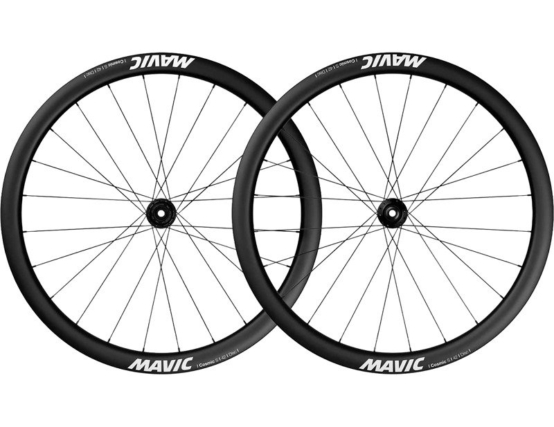 Balfes Bikes Mavic Cosmic S 42 Disc Wheelset in Black | Free postage over £30, £10 off first order, price match & 0% finance.