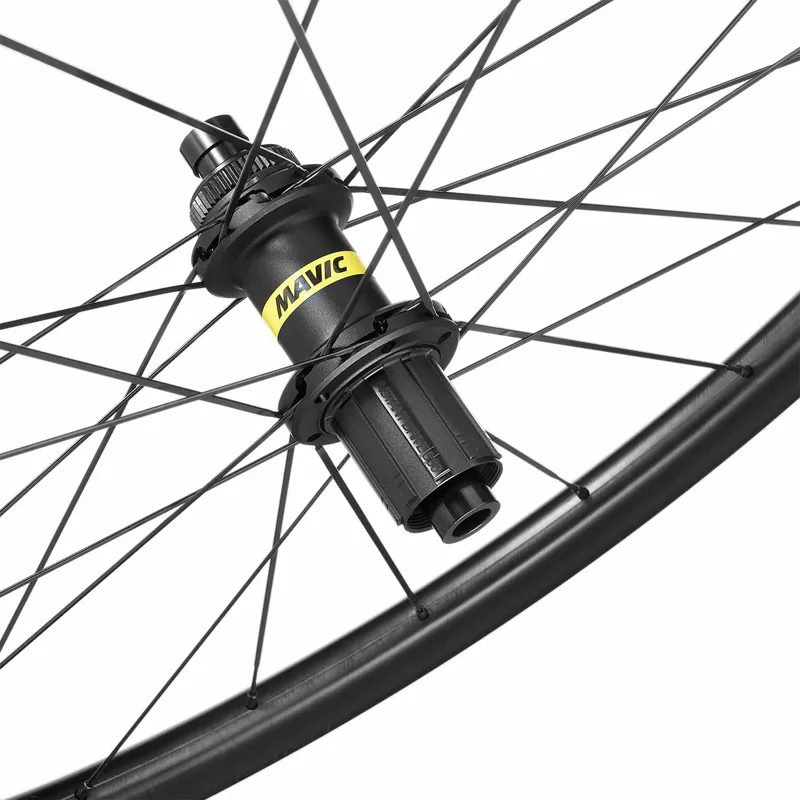 Mavic Cosmic SL 32 Disc Centre Lock Rear Wheel in Black-1
