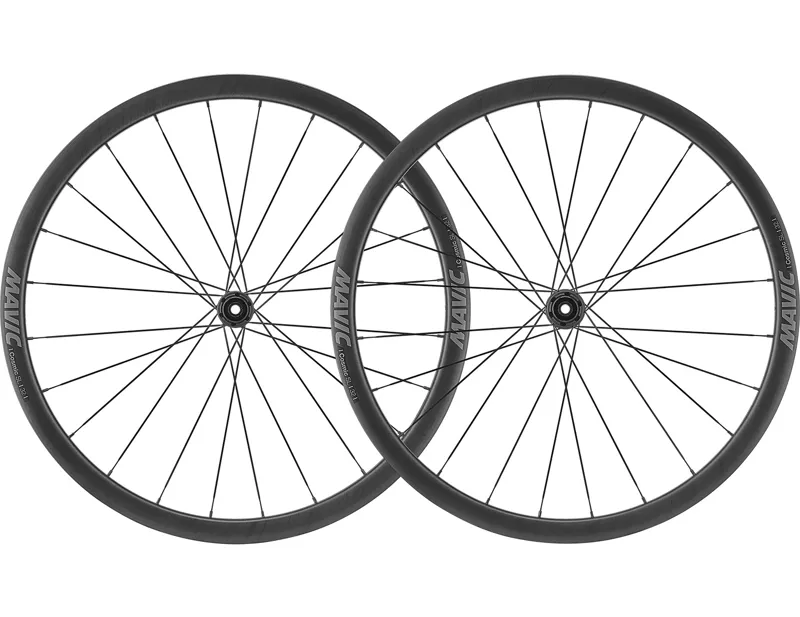 Balfes Bikes Mavic Cosmic SL 32 Disc Centre Lock Wheelset in Black | Free postage over £30, £10 off first order, price match & 0% finance.