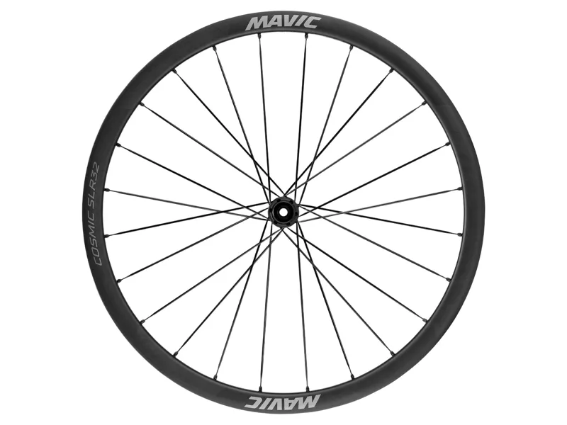 Mavic Cosmic SLR 32 700c Center Lock Front Wheel in Black