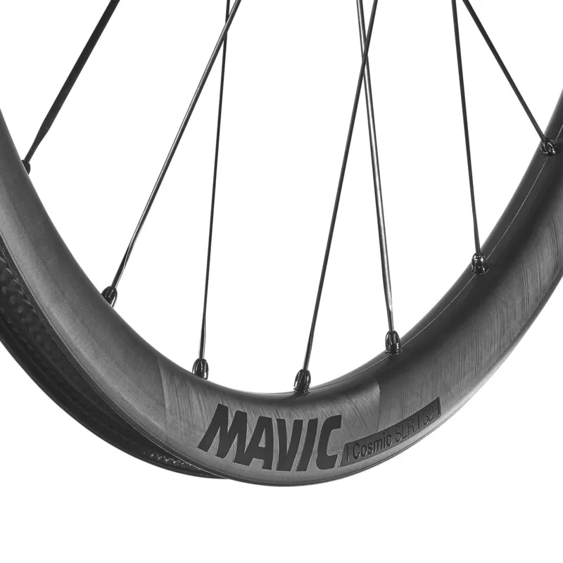Mavic Cosmic SLR 32 Center Lock Disc Carbon Wheelset in Black-3
