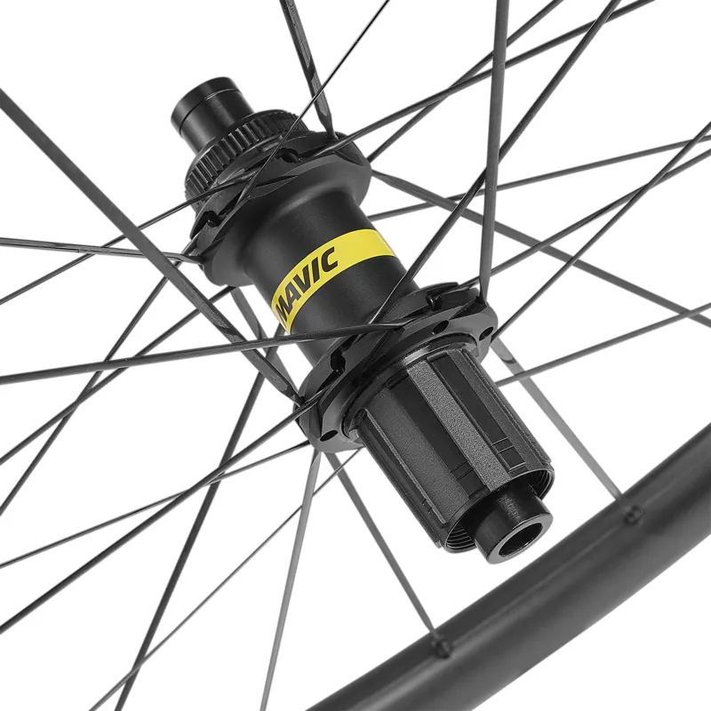 Mavic Cosmic SLR 32 Center Lock Disc Rear Wheel in Black-1