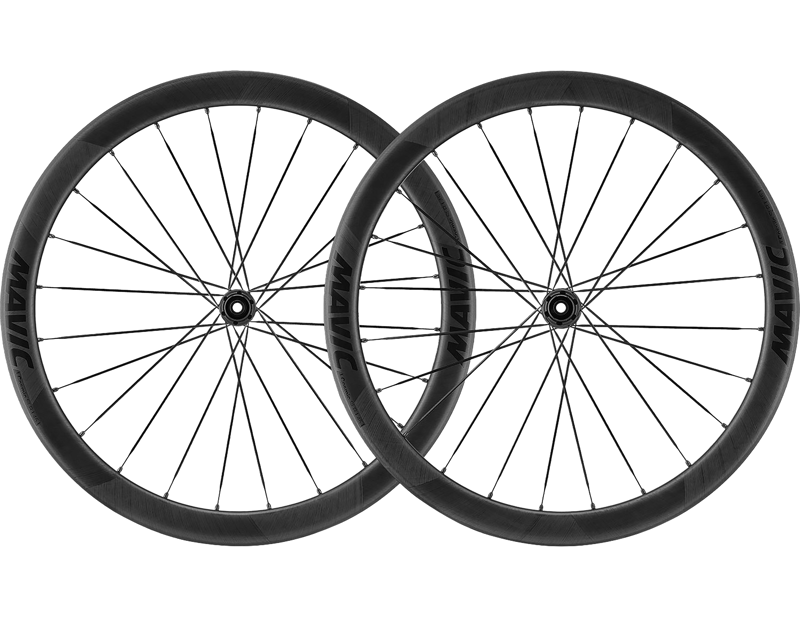 Balfes Bikes Mavic Cosmic SLR 45 Center Lock Disc Wheelset in Black | Free postage over £30, £10 off first order, price match & 0% finance.