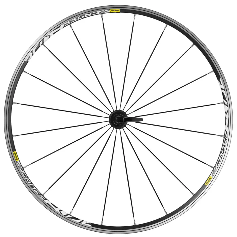 Mavic Crossride UB 26 Rim Brake QR M10 Wheelset in Black-1