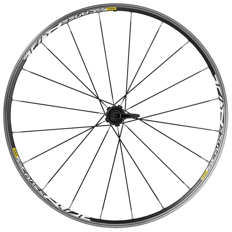 Mavic Crossride UB 26 Rim Brake QR M10 Wheelset in Black-2