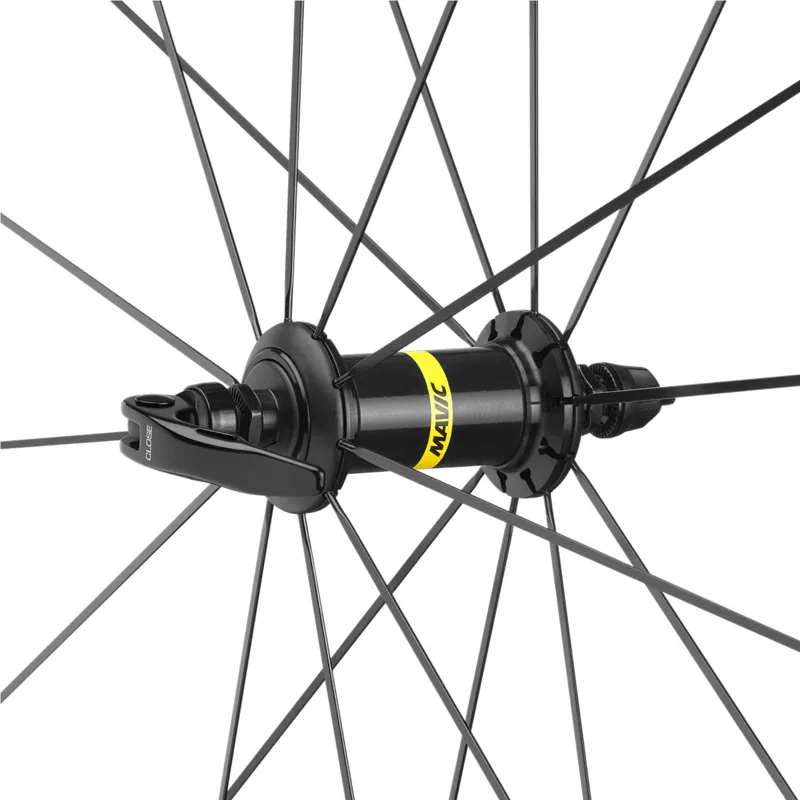 Mavic Crossride UB 26 Rim Brake QR M10 Wheelset in Black-3