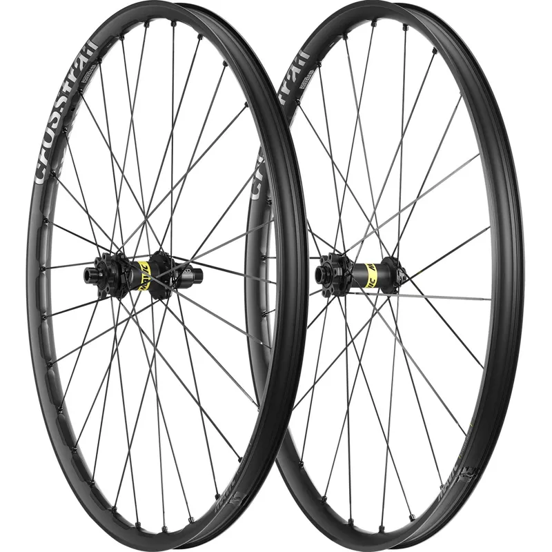 Mavic Crosstrail SL 29 inch 6 Bolt Disc Wheelset in Black-1