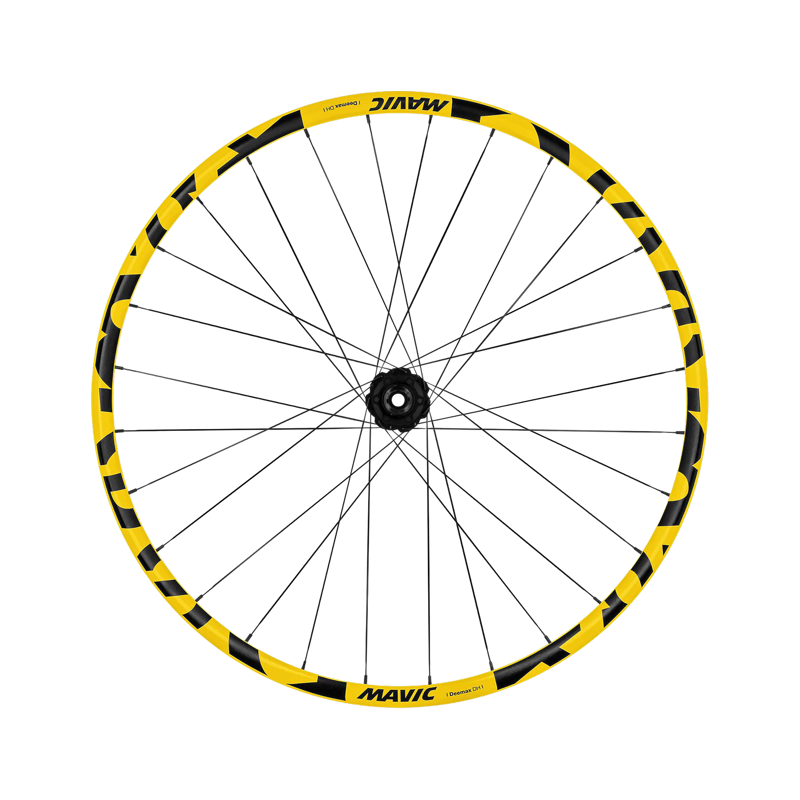 Balfes Bikes Mavic Deemax DH 29 inch 6 Bolt 12x157 HG Rear Wheel in Yellow | Free postage over £30, £10 off first order, price match & 0% finance.
