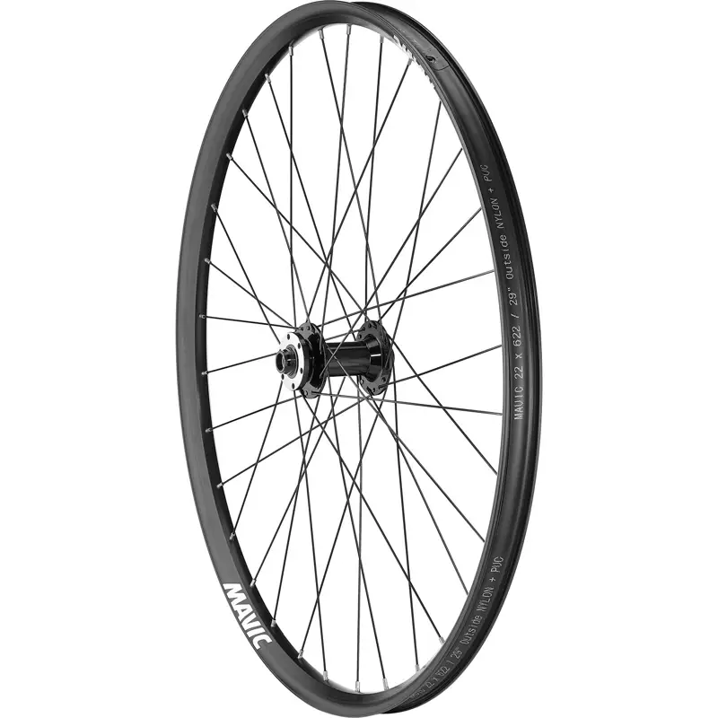 Balfes Bikes Mavic E-Access XR27 27.5 inch 6-Bolt 12x100 Front Wheel in Black | Free postage over £30, £10 off first order, price match & 0% finance.