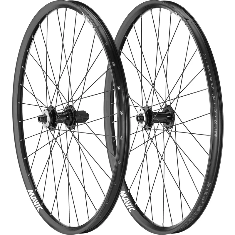 Mavic E-Access XR27 27.5 inch C-Lock QR HG Wheelset in Black-1