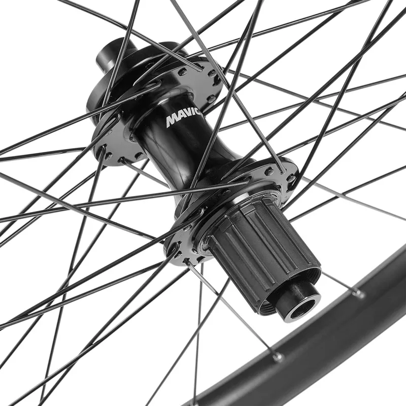 Mavic E-Access XR27 27.5 inch C-Lock QR HG Wheelset in Black-5