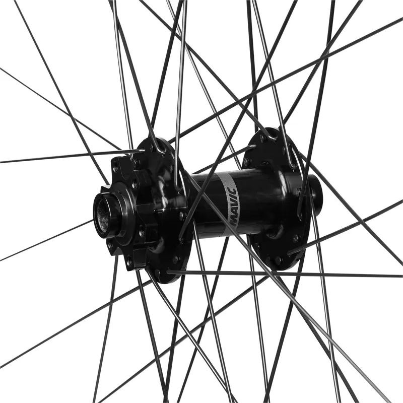 Mavic E-Crossride 1 27.5 6-Bolt Boost Front Wheel in Black-1
