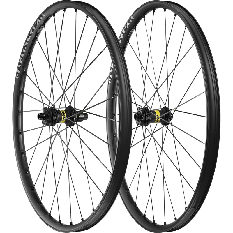 Mavic E-Crosstrail SL 29 Centre Lock Disc Wheelset in Black-1