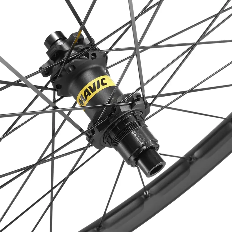 Mavic E-Deemax 29 6 Bolt Boost Rear Wheel in Black-1