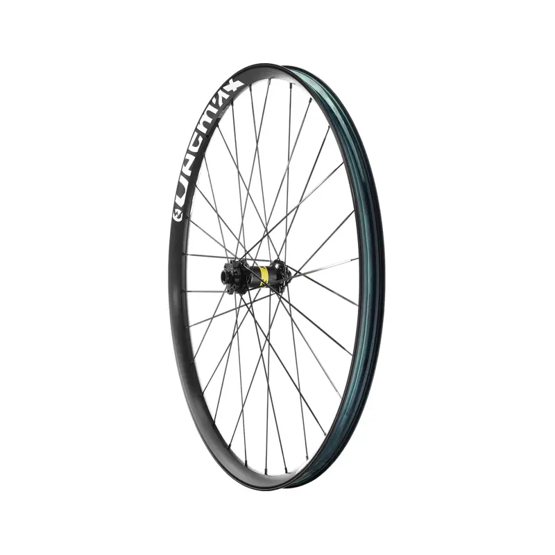 Balfes Bikes Mavic E-Deemax S 29 6 Bolt Boost Front Wheel in Black | Free postage over £30, £10 off first order, price match & 0% finance.
