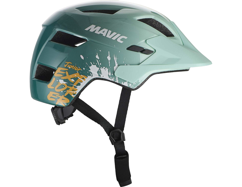 Balfes Bikes Mavic Junior Explorer Helmet in Green | Free postage over £30, £10 off first order, price match & 0% finance.