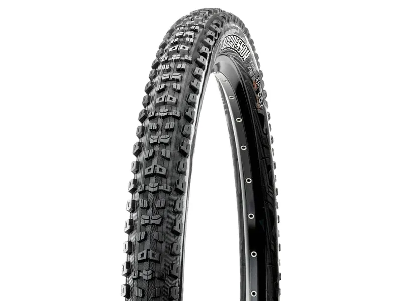 Maxxis Aggressor 27.5 x 2.50WT 60 TPI Folding Dual Compound EXO Tubeless Tyre in Black