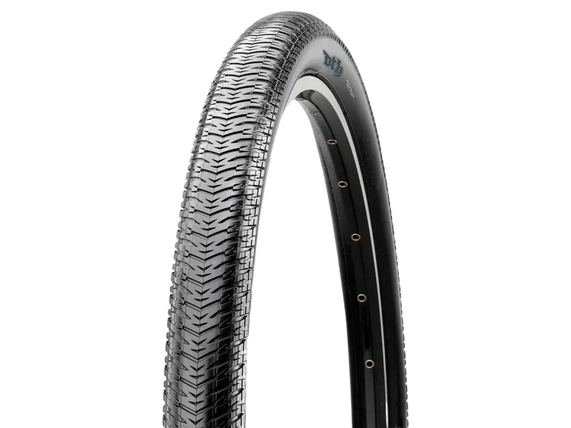 Maxxis DTH 26x2.3 60tpi Wire Single Compound Tyre in Black