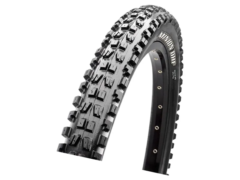 Maxxis Minion DHF 27.5 x 2.8 60 TPI Folding Dual Compound EXO TR Tyre in Black