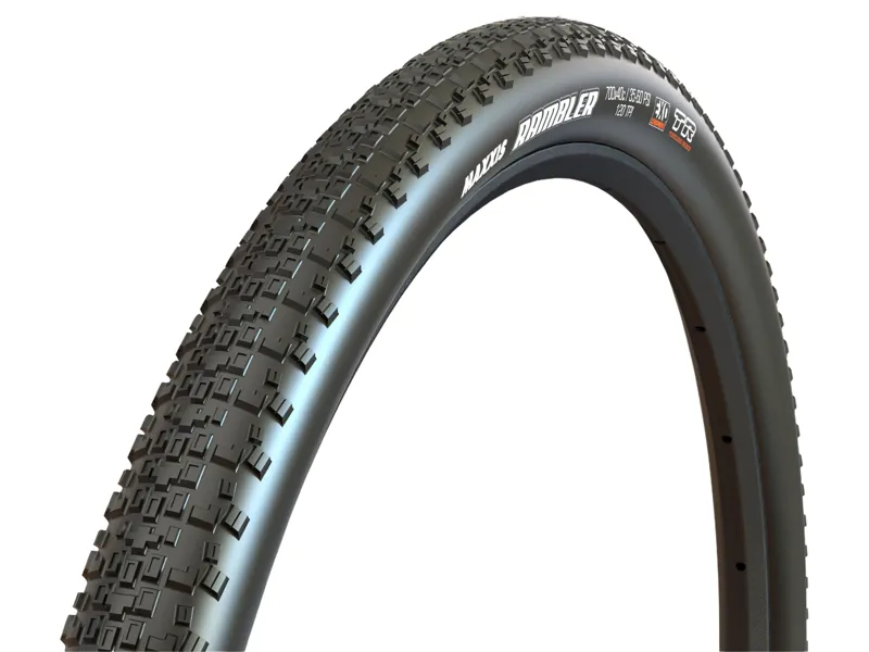 Maxxis Rambler 700x38c Dual Compound EXO Tubeless Tyre in Black