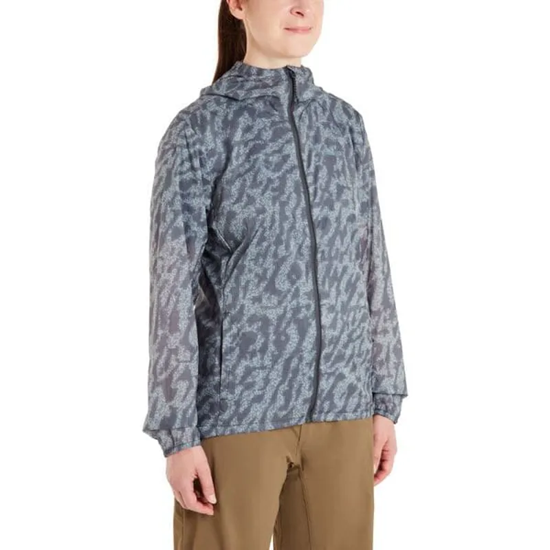 Madison Roam Women's Light Packable Jacket in Camo Navy Haze-2