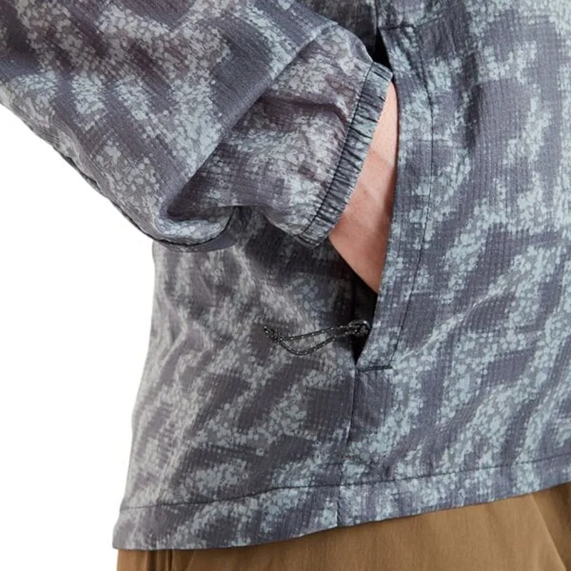 Madison Roam Women's Light Packable Jacket in Camo Navy Haze-3