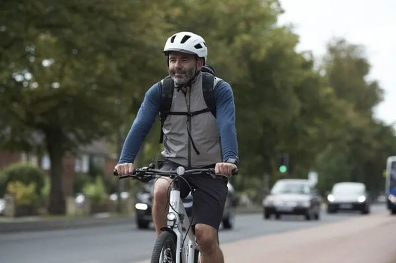 Madison Stellar Shine Reflective Gilet in Silver-5