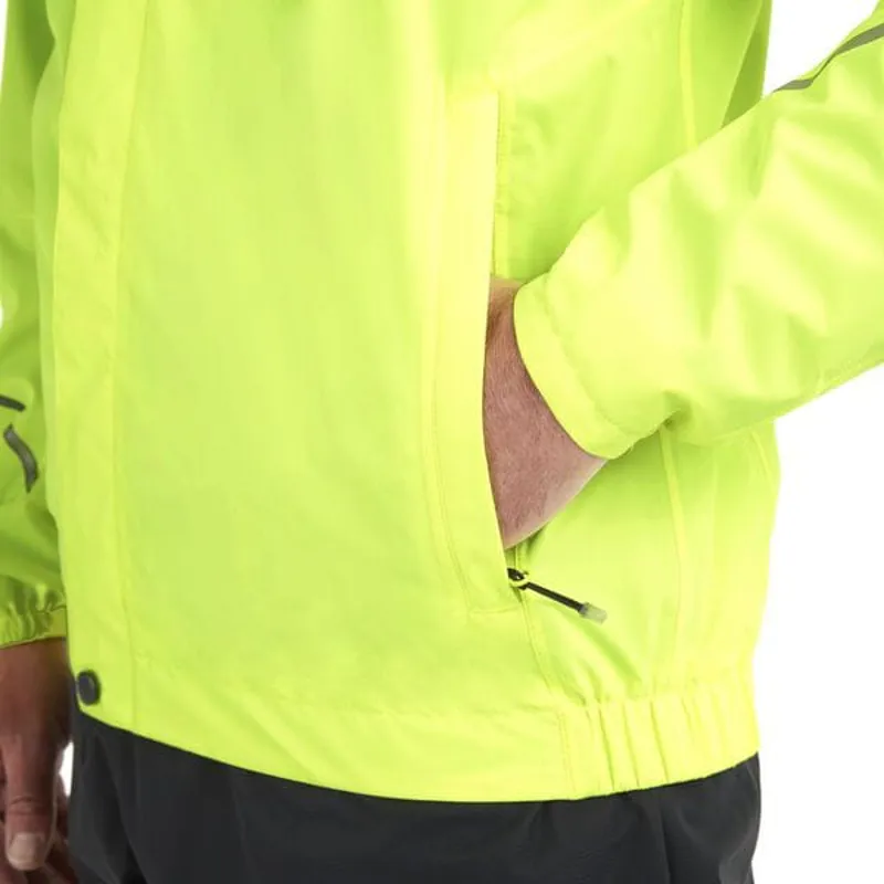 Madison Protec 2-Layer Waterproof Jacket in High-Viz Yellow-4