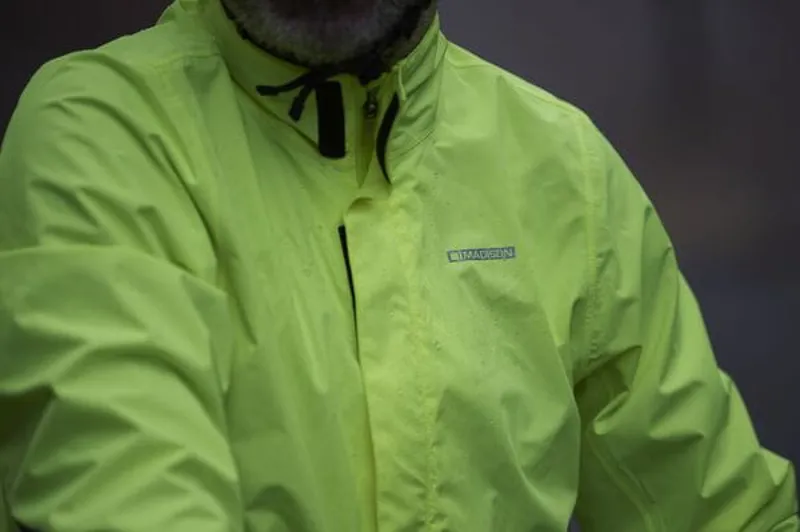 Madison Protec 2-Layer Waterproof Jacket in High-Viz Yellow-7