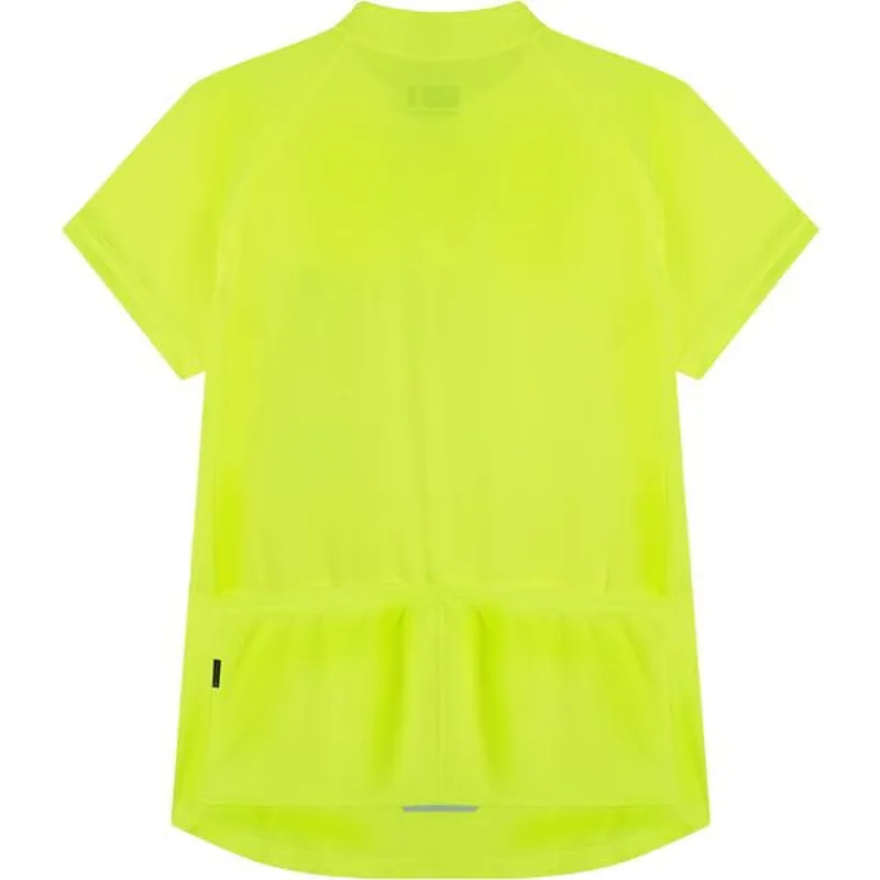 Madison Freewheel Women's Short Sleeve Jersey in Hi-Viz Yellow-1