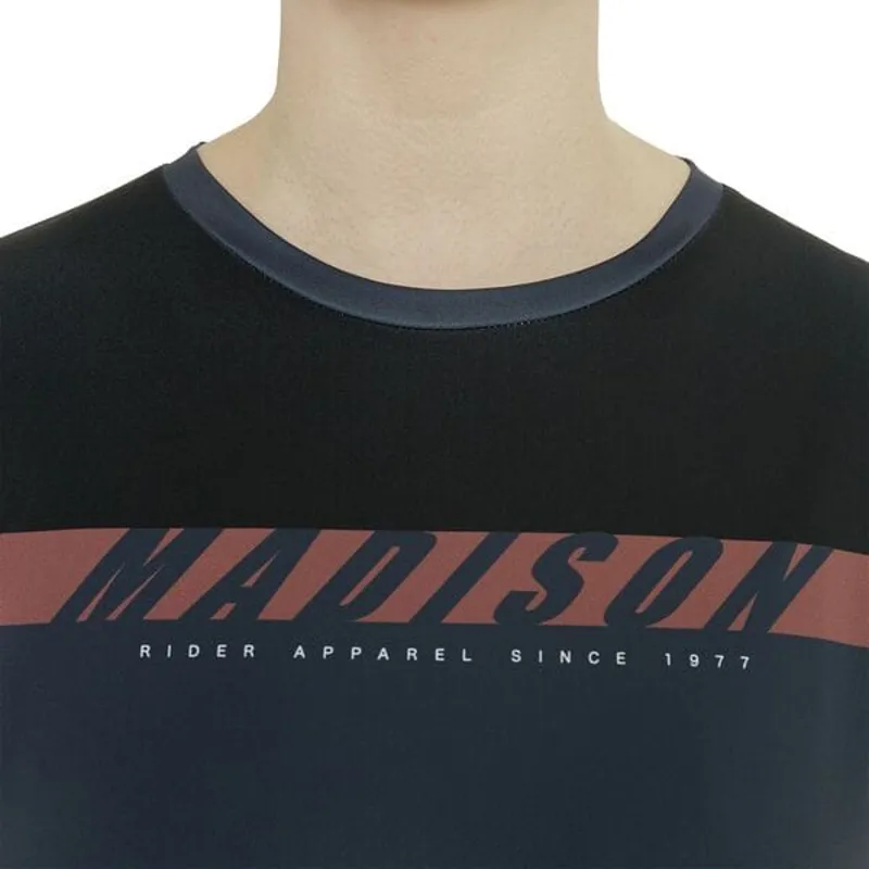 Madison Flux Long Sleeve Women's Jersey in Navy Haze-2