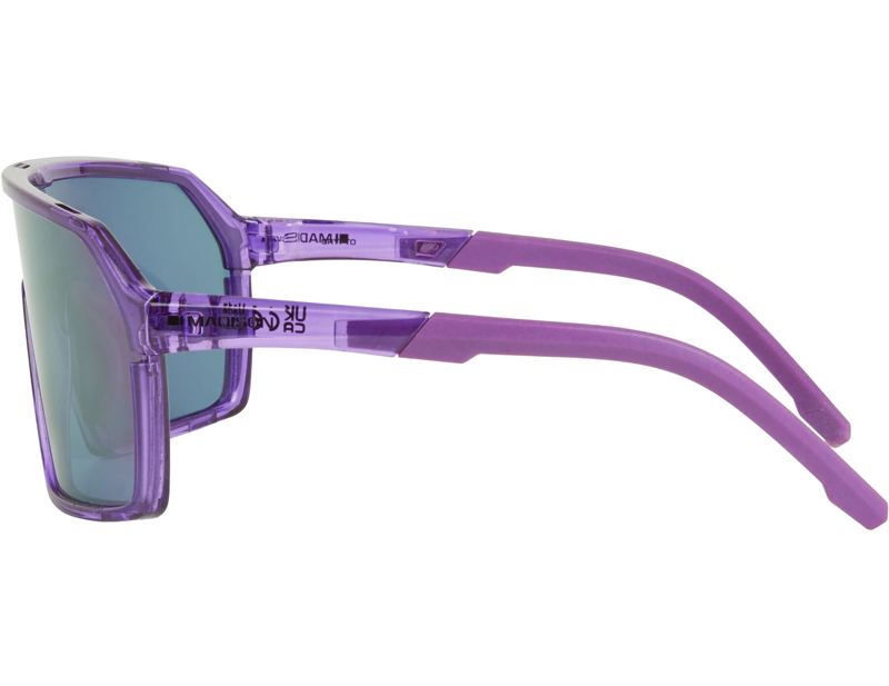 Madison Crypto Sunglasses - with 3 Lens Pack - in Crystal Gloss Purple-2