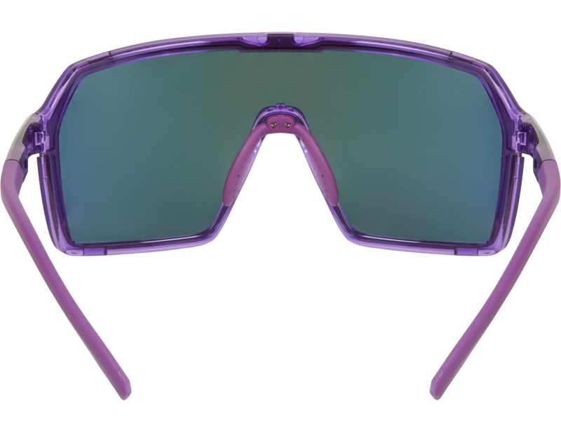 Madison Crypto Sunglasses - with 3 Lens Pack - in Crystal Gloss Purple-3