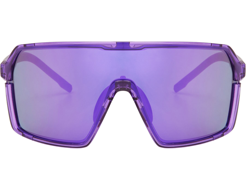 Madison Crypto Sunglasses - with 3 Lens Pack - in Crystal Gloss Purple-1