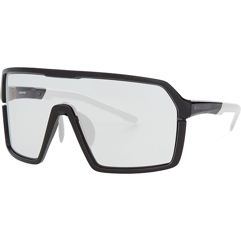 Balfes Bikes Madison Crypto Glasses in Gloss Black/Clear | Free postage over £30, £10 off first order, price match & 0% finance.