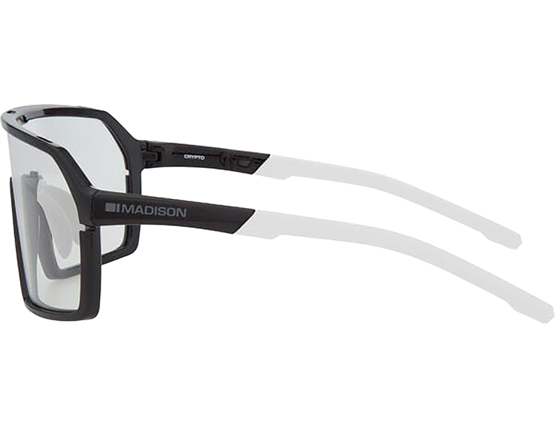 Madison Crypto Glasses in Gloss Black/Clear-1