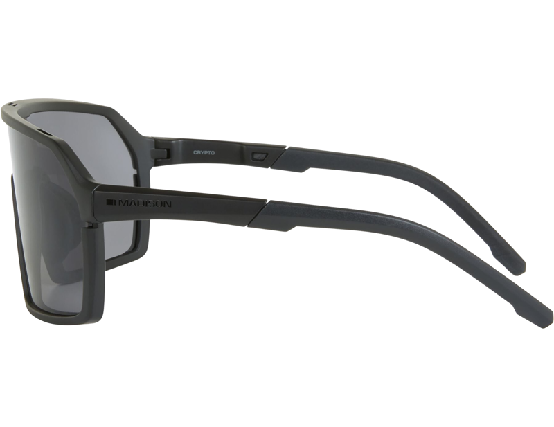 Madison Crypto Sunglasses in Matt Black-2