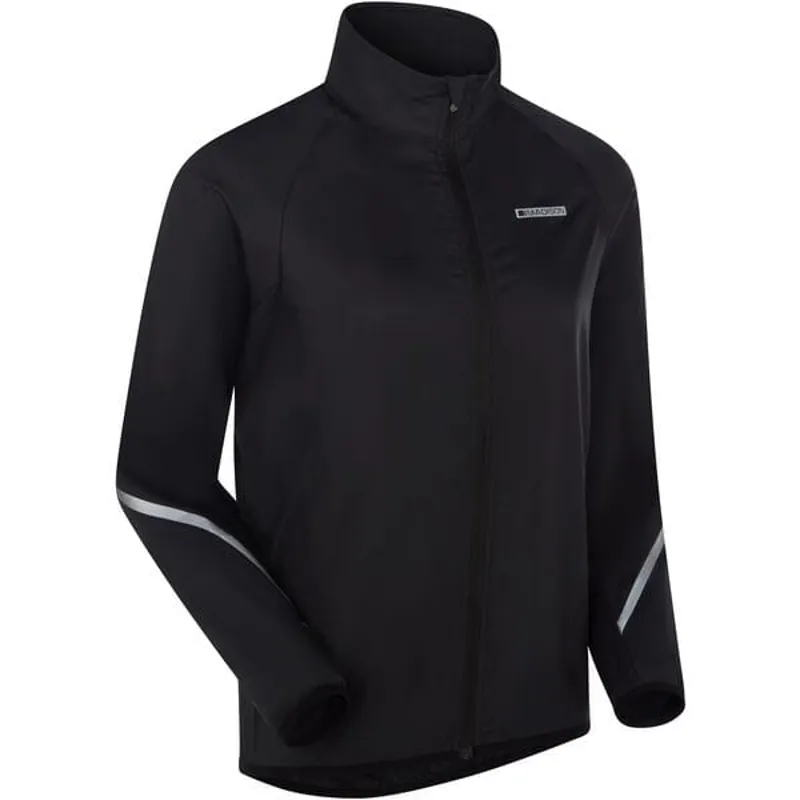 Madison Freewheel Youth Windproof Packable Jacket in Black-1