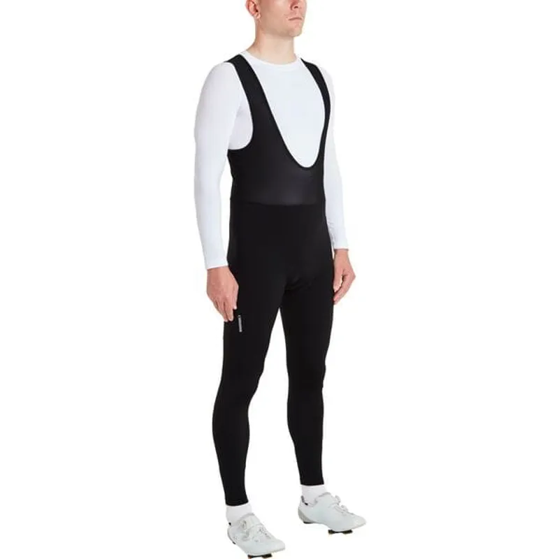 Madison Freewheel Thermal Bib Tights with Pad in Black-2