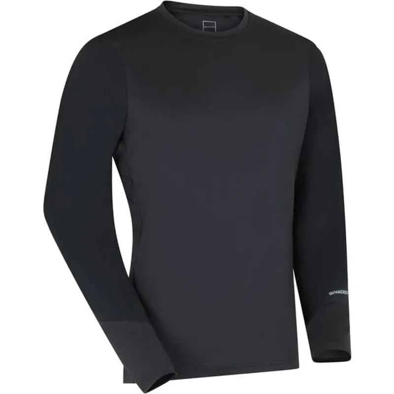 Madison Flux Long Sleeve Trail Jersey in Black-1