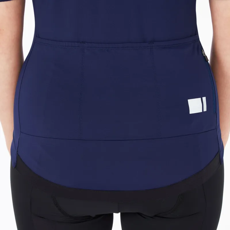 Madison Women's Flux Short Sleeve Jersey in Ink Navy-5