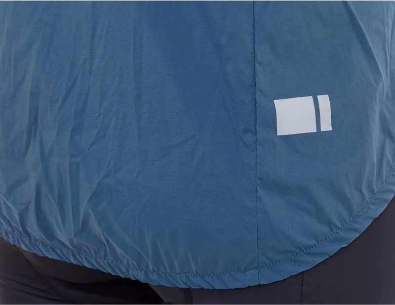 Roam Women's Lightweight Windproof Packable Jacket in Lake Blue-4