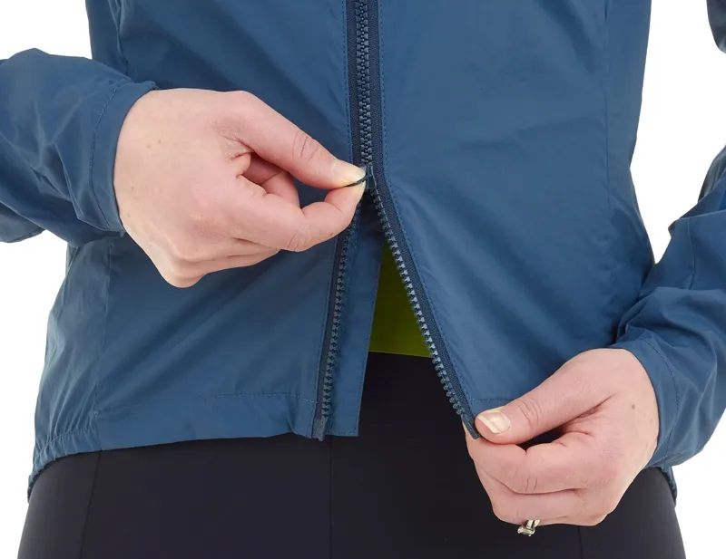 Roam Women's Lightweight Windproof Packable Jacket in Lake Blue-3