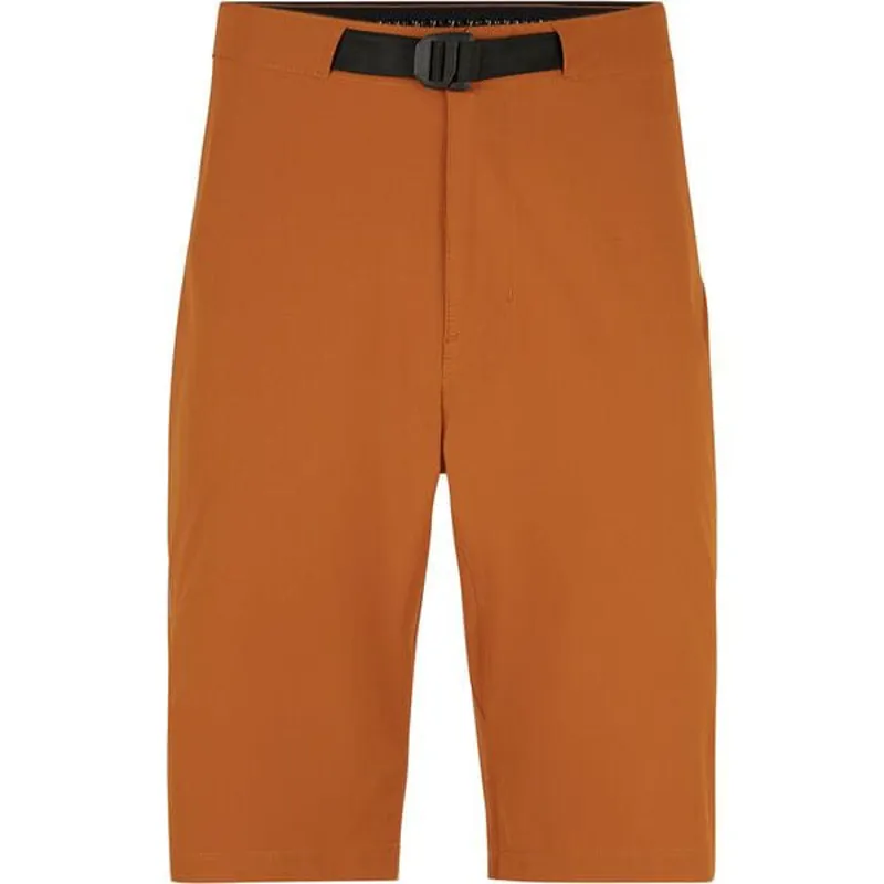 Madison Freewheel Men's Trail Shorts in Rust Orange