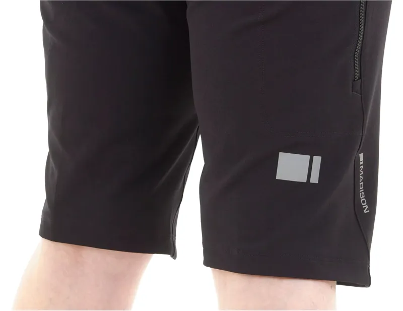 Madison Freewheel Men's Trail Shorts in Black-2