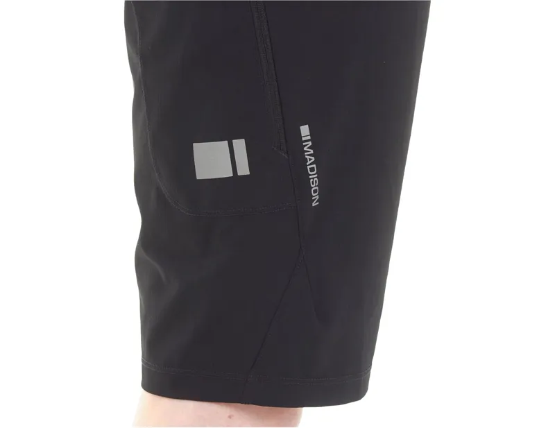 Madison Freewheel Men's Trail Shorts in Black-3
