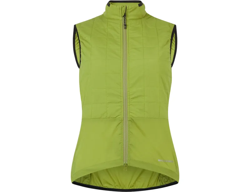 Madison Women's Roam Windproof Packable Primaloft Gilet in Moss Green
