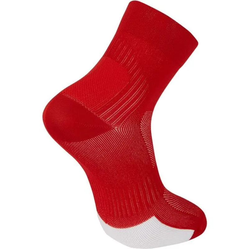 Madison Flux Performance Sock in True Red-1