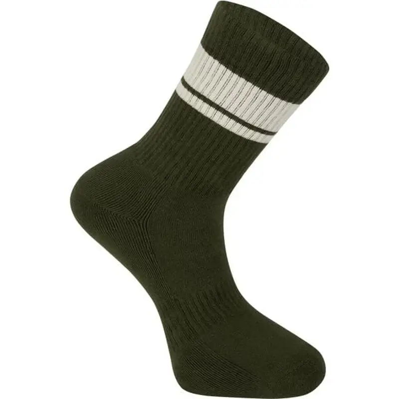 Balfes Bikes Madison Roam Isoler Crew Sock in Midnight Green | Free postage over £30, £10 off first order, price match & 0% finance.